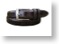 Matte Dark Brown Alligator Print Dress Belt