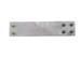Distressed Metallic Silver