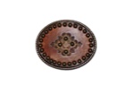 Brown Leather Oval