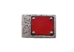 Red Leather Square