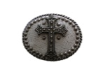 Distressed White Cross