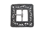 Silver Square Floral Design