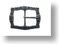 Antique Silver Design Center Pin Buckle
