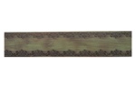 Green Brown Embossed Design