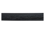 Black Floral Embossed