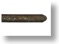 Green Brown Embossed Design Leather Belt - End