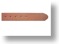 Natural Calfskin Leather Belt - End