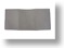Distressed White Trifold Leather Wallet - Back