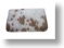 White Brown Spots Twofold Business Cowhide Leather Wallet