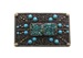Gold Two-Square Turquoise