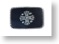 Rectangle Black Leather Cross Belt Buckle