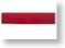 Hand-Painted Red Leather Belt - Middle