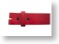 Hand-Painted Red Leather Belt