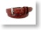 Light Tan Alligator Spotted Print Dress Belt