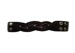 Distressed Black Braided