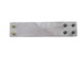 Distressed Metallic Silver
