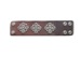 Distressed Brown Cross Ornaments