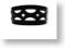 Black Semi-Circle Rhombus - Alt