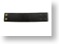 Distressed Black Leather Bracelet