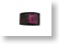 Hand Painted Pink Roses Leather Bracelet - Alt