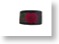 Hand Painted Red Roses Leather Bracelet - Alt