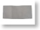 Distressed White Trifold Leather Wallet - Back
