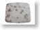 White Brown Spots Twofold Business Cowhide Leather Wallet - Back